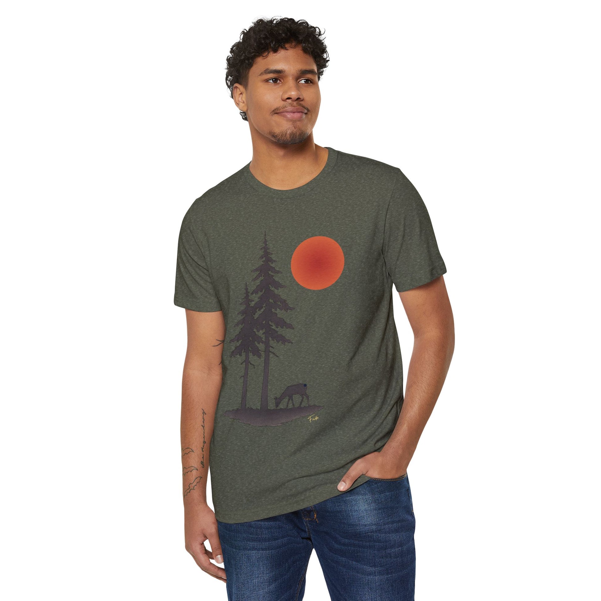 Eco-Friendly Nature Scene T-Shirt - Perfect for Outdoor Lovers, Sustainable Fashion, Gift for Nature Enthusiasts, Summer Casual Wear, [...]
