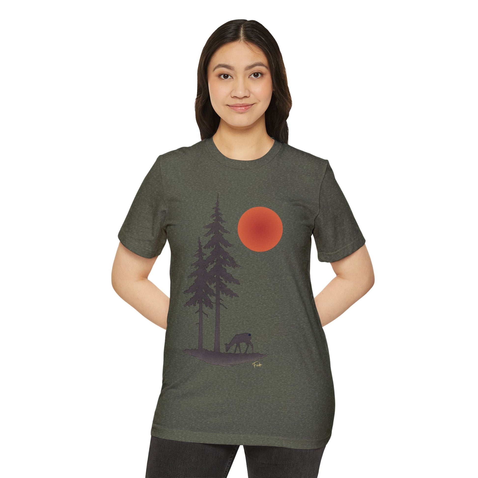 Eco-Friendly Nature Scene T-Shirt - Perfect for Outdoor Lovers, Sustainable Fashion, Gift for Nature Enthusiasts, Summer Casual Wear, [...]